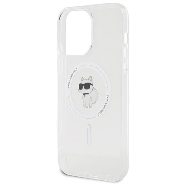 Karl Lagerfeld Mobilskal till iPhone 15 Pro Max Magsafe IML - Clear