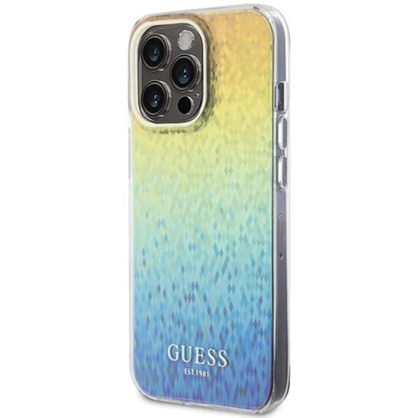 Guess Mobilskal till iPhone 15 Pro Max IML Mirror Disco Iridescent