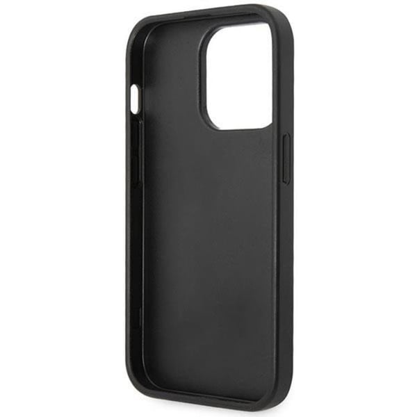 Guess Telefontaske til iPhone 15 Pro Max Stort Metal Logo - Grå