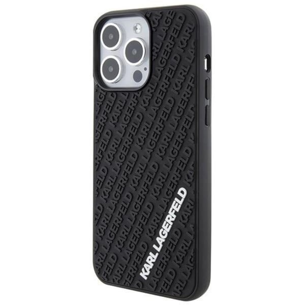 Karl Lagerfeld Mobilskal till iPhone 15 Pro Max 3D Rubber Multi Logo