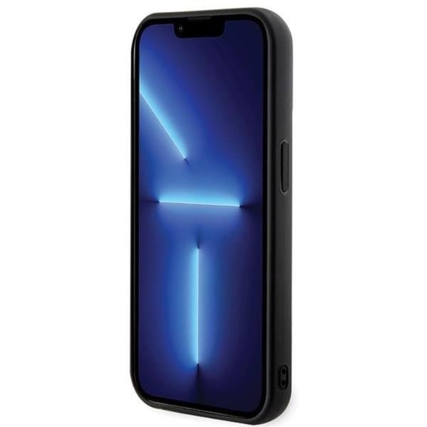 Karl Lagerfeld Mobilskal till iPhone 15 Pro 3D Glitter Logo - Svart