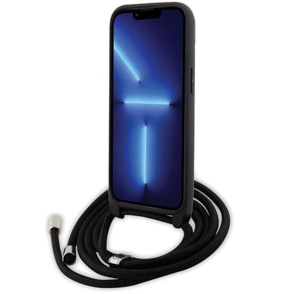 KARL LAGERFELD iPhone 15 Halsbandsskal Crossbody Saffiano