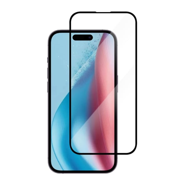 CHAMPION iPhone 15 Karkaistu lasinen näytönsuoja