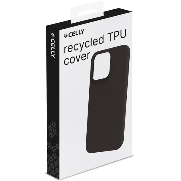 Celly Mobilskal till iPhone 15 Pro Max Planet Soft TPU - Svart