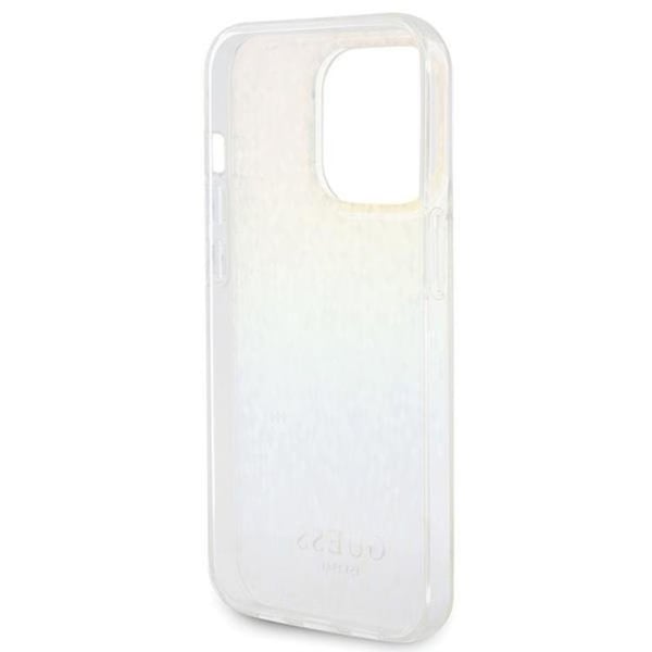Guess Mobilskal till iPhone 15 Pro IML Mirror Disco Iridescent