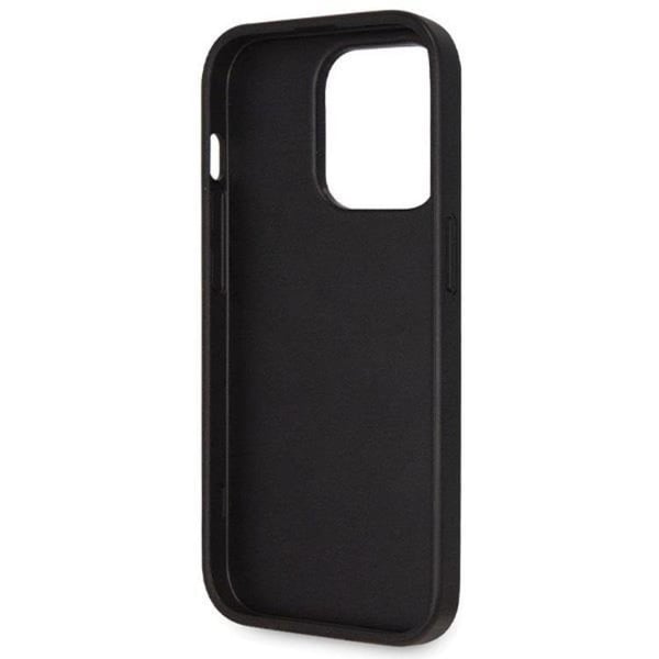 Guess Mobilskal till iPhone 13 Pro Crossbody Metall Logo - Svart