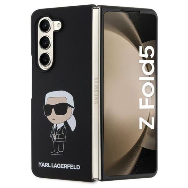 KARL LAGERFELD Mobilskal till Galaxy Z Fold 5 Silikon Ikonik