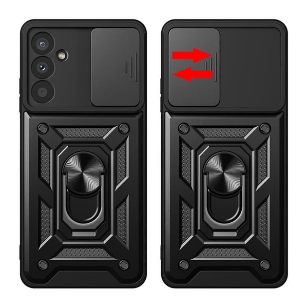 Mobilskal till Galaxy M14 Hybrid Armor Camshield - Svart
