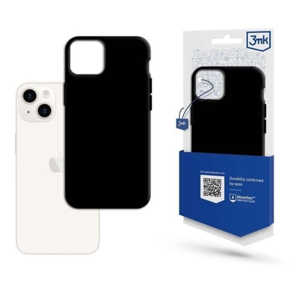 3MK Mobilskal till iPhone 15 Plus Matte - Svart