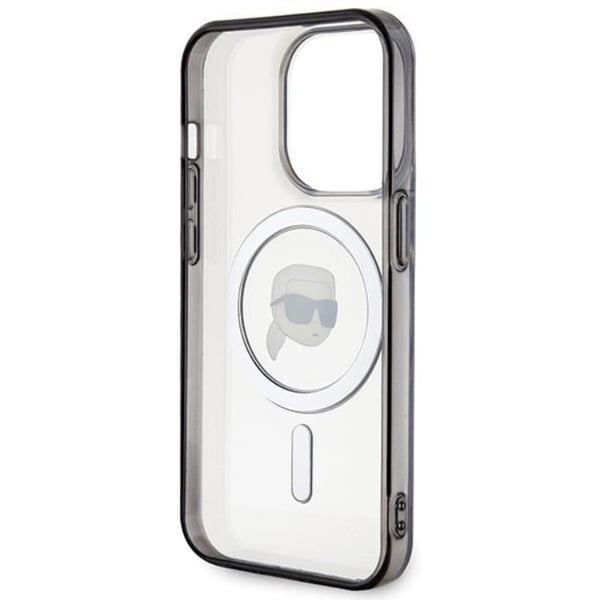 KARL LAGERFELD Mobilskal till iPhone 15 Magsafe IML Karl's Head