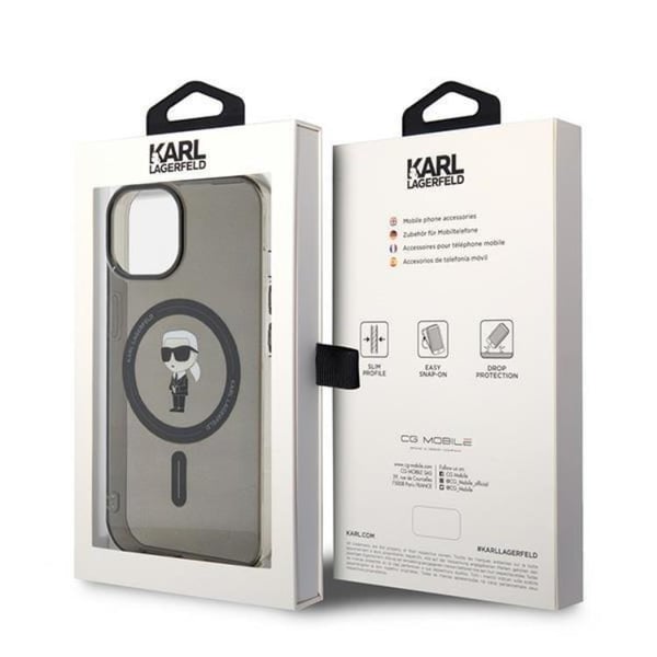 Karl Lagerfeld Mobilskal till iPhone 15 Magsafe IML Ikonik