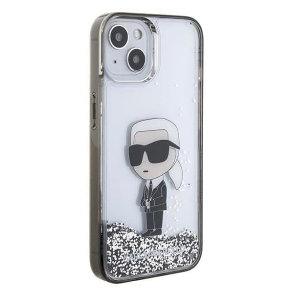 Karl Lagerfeld Mobilskal till iPhone 15 Liquid Glitter Ikonik