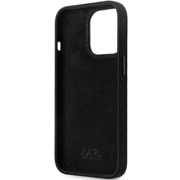 KARL LAGERFELD Mobilskal till iPhone 13 Pro Max Silikon C Metal Pin