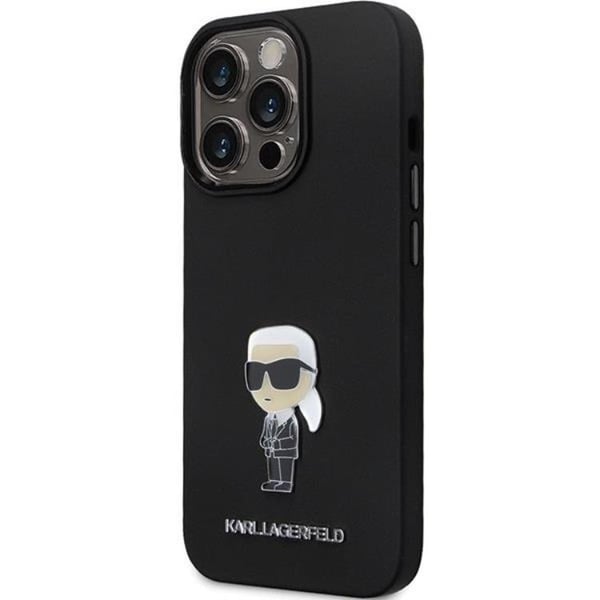 KARL LAGERFELD Mobilskal till iPhone 14 Pro Max Silikon Ikonik