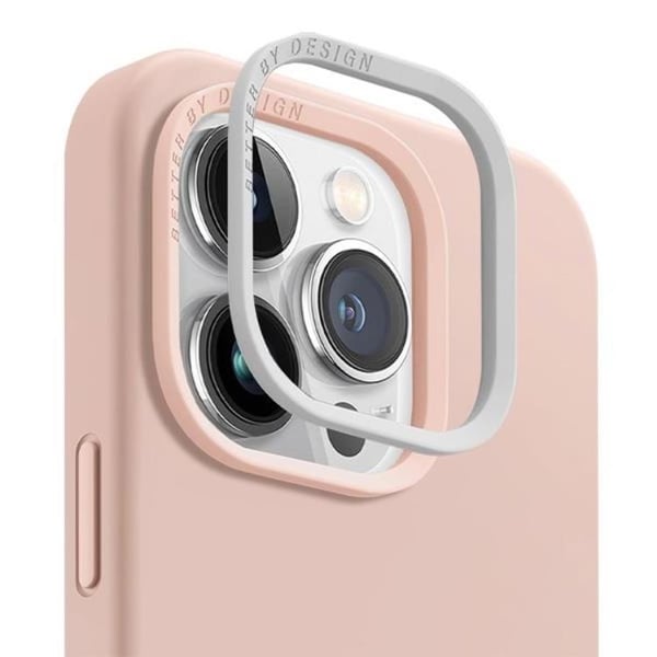 UNIQ Mobilskal till iPhone 15 Pro Magsafe Lino Hue - Rosa