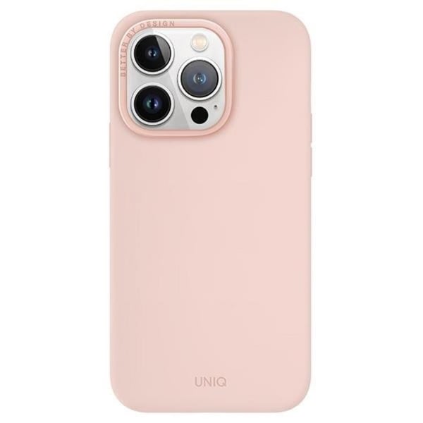 UNIQ Mobilskal till iPhone 15 Pro Magsafe Lino Hue - Rosa