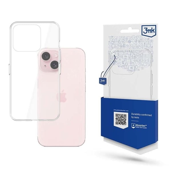 3MK Mobilskal till iPhone 15 Plus Armor - Transparent