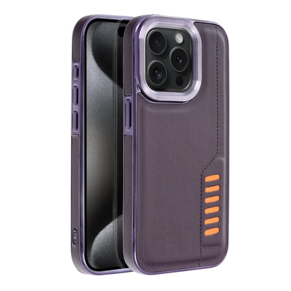 Mobilcover til iPhone 15 Milano - Lilla