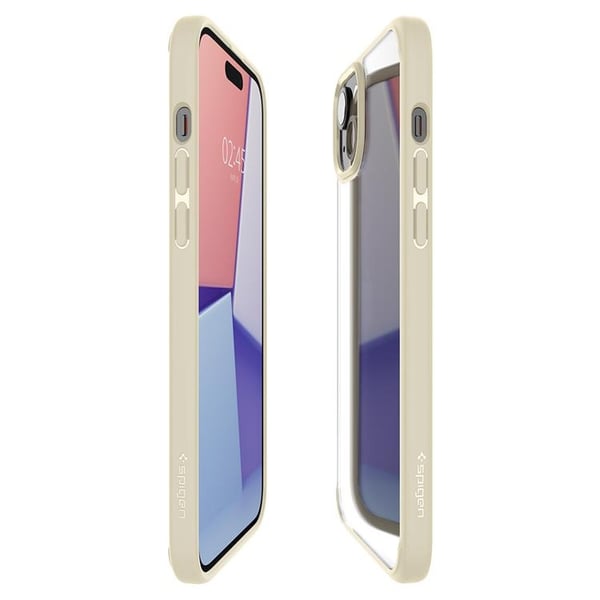 Spigen Mobilskal till iPhone 15 Plus Ultra Hybrid - Beige
