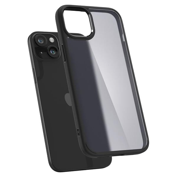 Spigen Mobilskal till iPhone 15 Plus Ultra Hybrid - Frosted Svart