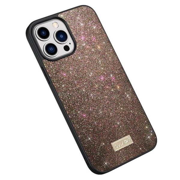 SULADA Mobilskal till iPhone 15 Pro Max Glitter Sequins - Flerfärgad
