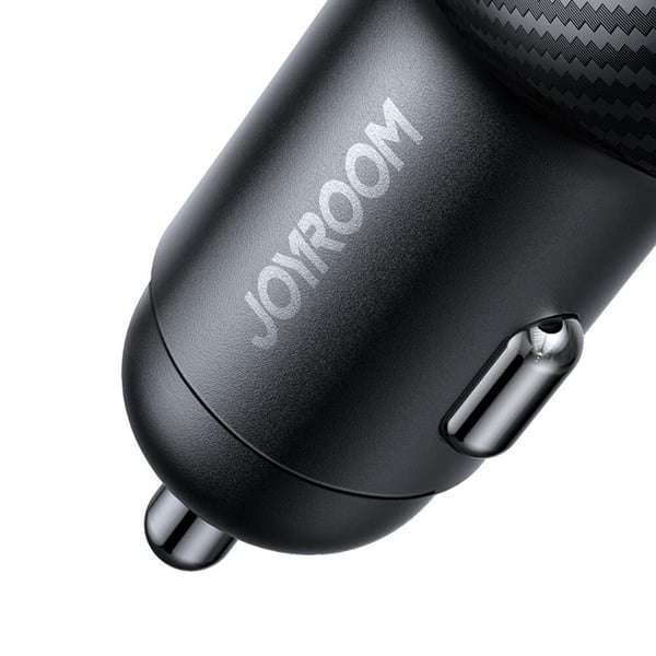Joyroom Billaddare 3.4A 3x USB-A med Display - Svart