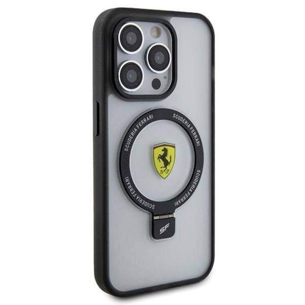 Ferrari Mobilskal till iPhone 15 Pro Magsafe Ring Stand 2023 - Clear