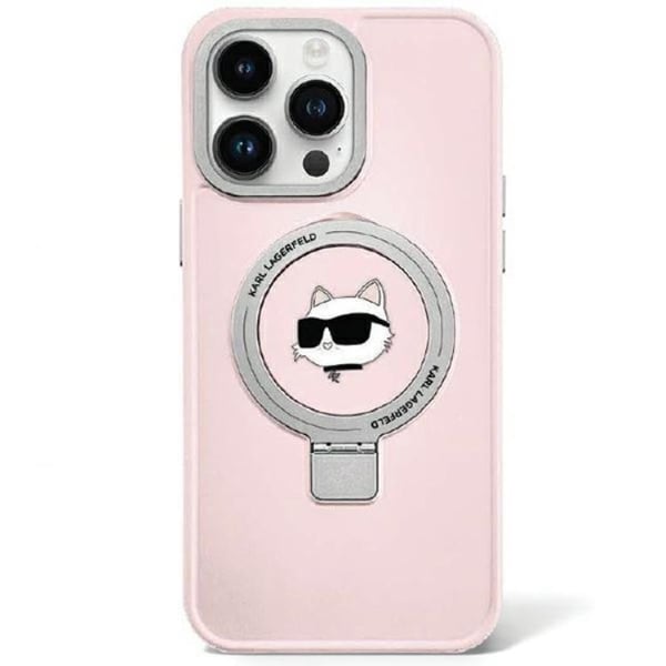 KARL LAGERFELD Mobilskal till iPhone 15 MagSafe Ringställ