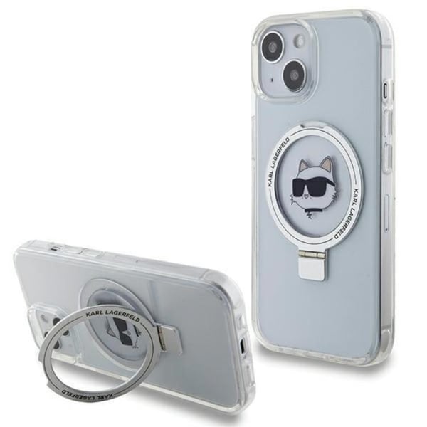 KARL LAGERFELD Mobilskal till iPhone 15 MagSafe Ringställ