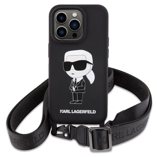 Karl Lagerfeld Mobilskal till iPhone 15 Pro Max Crossbody Silikon