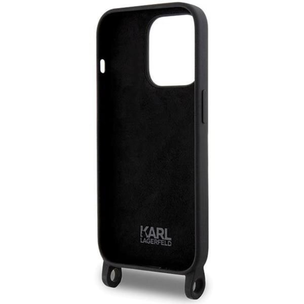 Karl Lagerfeld Mobilskal till iPhone 15 Pro Max Crossbody Silikon