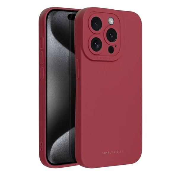 Roar Mobilskal till iPhone 15 Pro Luna - Röd