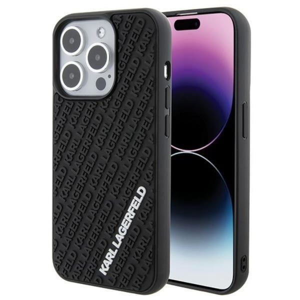 Karl Lagerfeld Mobilskal till iPhone 11/XR 3D Rubber Multi Logo