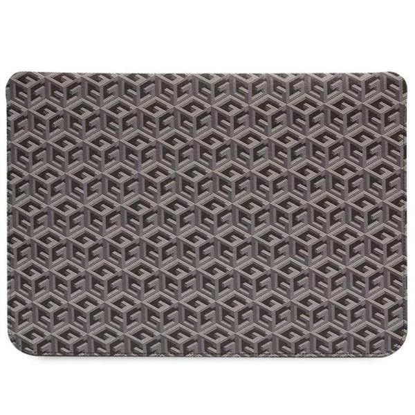 Guess Datafodral 14" Sleeve GCube Stripes - Svart