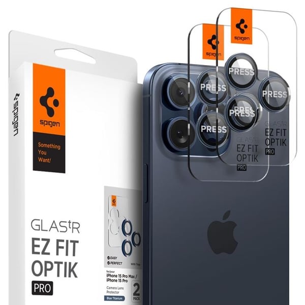 Spigen Linssuoja iPhone 14 Pro/15 Pro/16 Pro/14 Pro Max/15 Pro Max/16 Pro Max