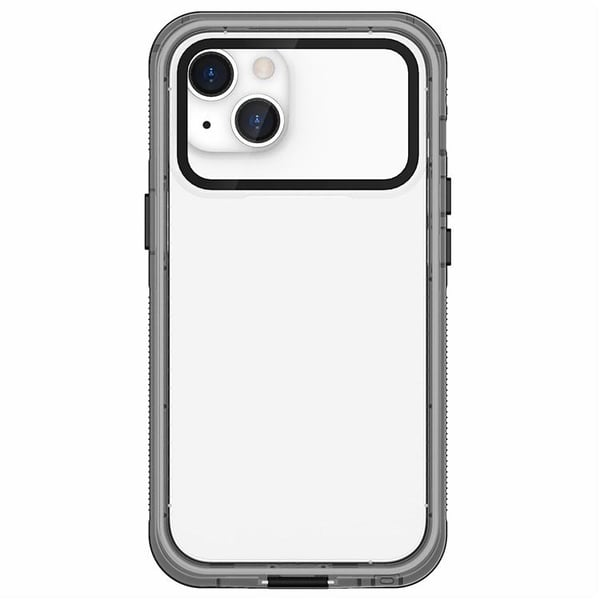 iPhone 15 -puhelinkotelo IP68 vedenkestävä - Musta