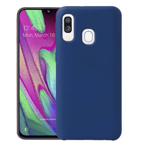 Robust Mattbehandlat Silikonskal - Samsung Galaxy A40