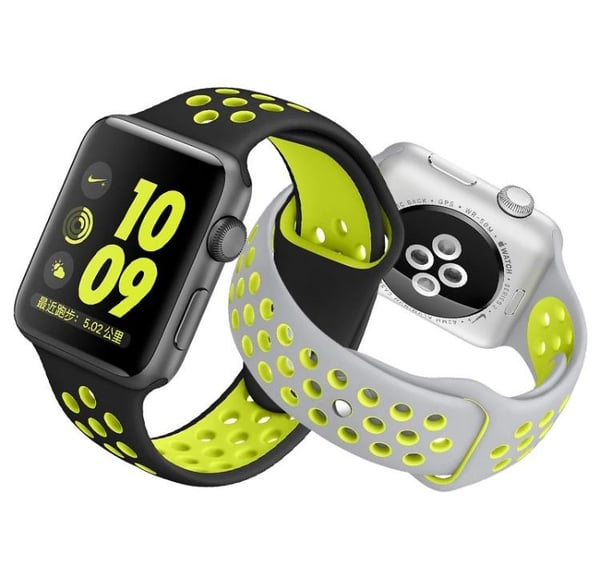 Apple Watch 42mm - Praktiska Silikonarmband från HUTECH