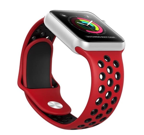 Apple Watch 42mm - HUTECHs Stillfulla Silikonarmband ORGINAL