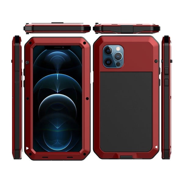 Skyddande Aluminium Skal HEAVY DUTY - iPhone 12 Mini