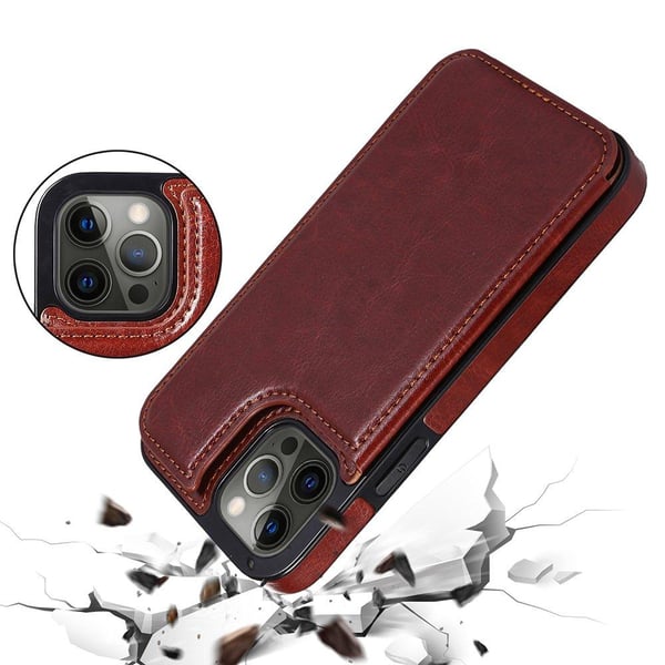 Smidigt NKOBEE Skal med Kortfack - iPhone 12 Pro Max