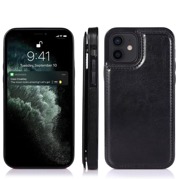 Genomtänkt Nkobee Skal med Kortfack - iPhone 12 Mini