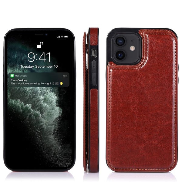 Genomtänkt Nkobee Skal med Kortfack - iPhone 12 Mini