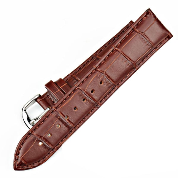 Stilsäkert Vintage-Design Klockarmband i PU-Läder