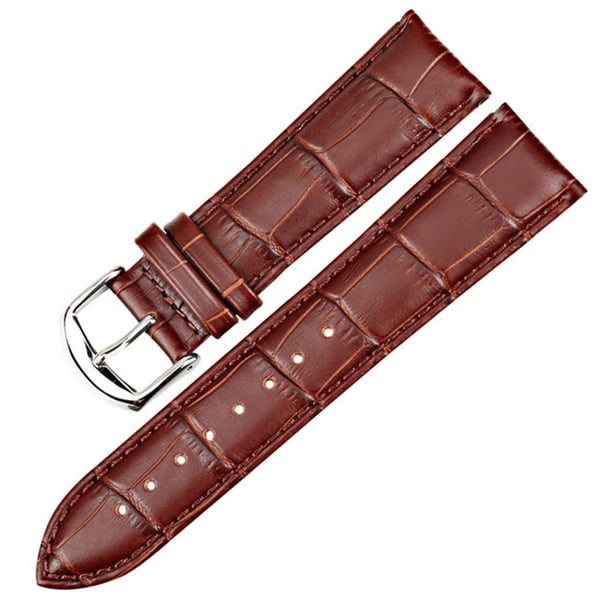 Stilsäkert Vintage-Design Klockarmband i PU-Läder