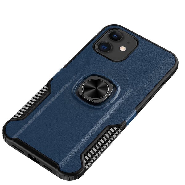 Genomtänkt Skal med Ringhållare (LEMAN) - iPhone 12 Mini