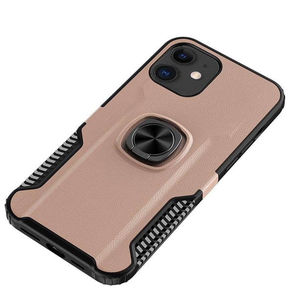 Genomtänkt Skal med Ringhållare (LEMAN) - iPhone 12 Mini