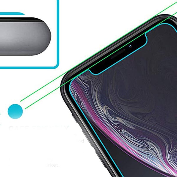 iPhone XR 10-PACK Skärmskydd 9H 0,3mm HD-Clear