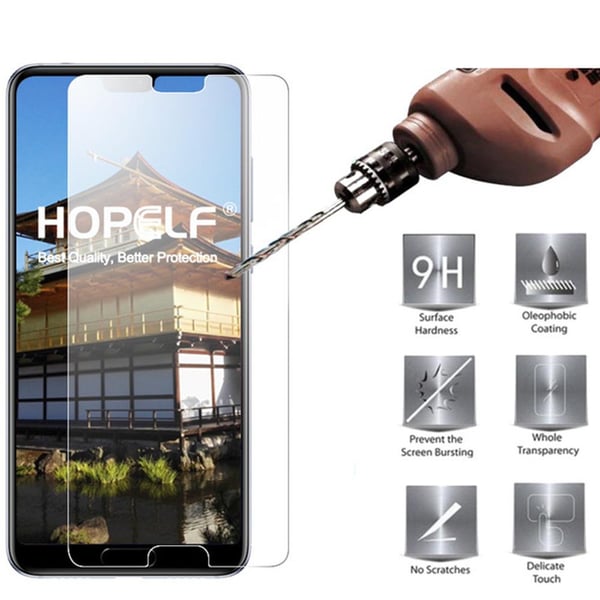 Huawei P20 Pro 10-PACK Skärmskydd 9H 0,3mm HD-Clear