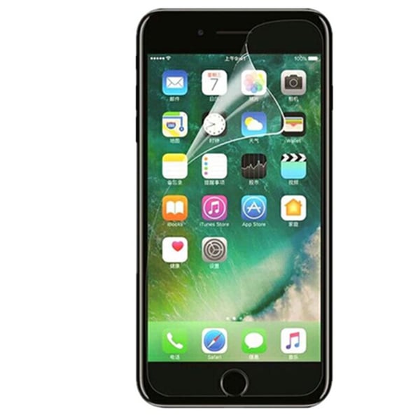 iPhone SE (2020) Mjukt Framsida & Baksida Skärmskydd PET 9H 0,2mm